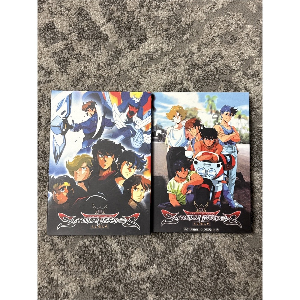 Samurai Troopers Complete TV Series DVD Vol 1-8 Region ALL‎